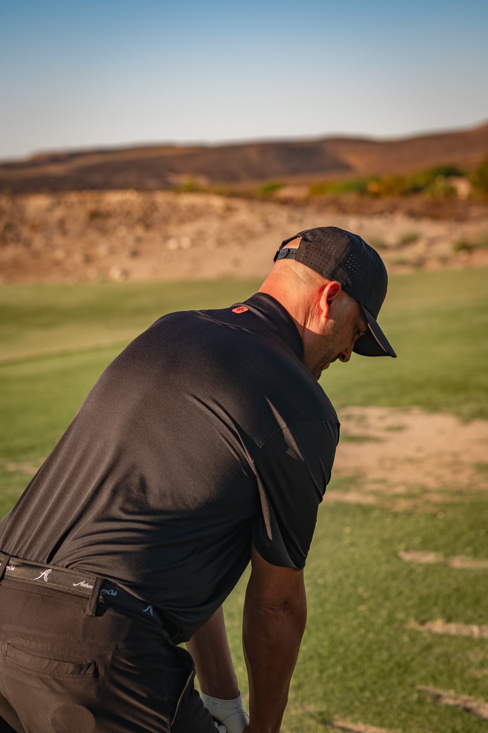 Club Classic Polo - Midnight Black