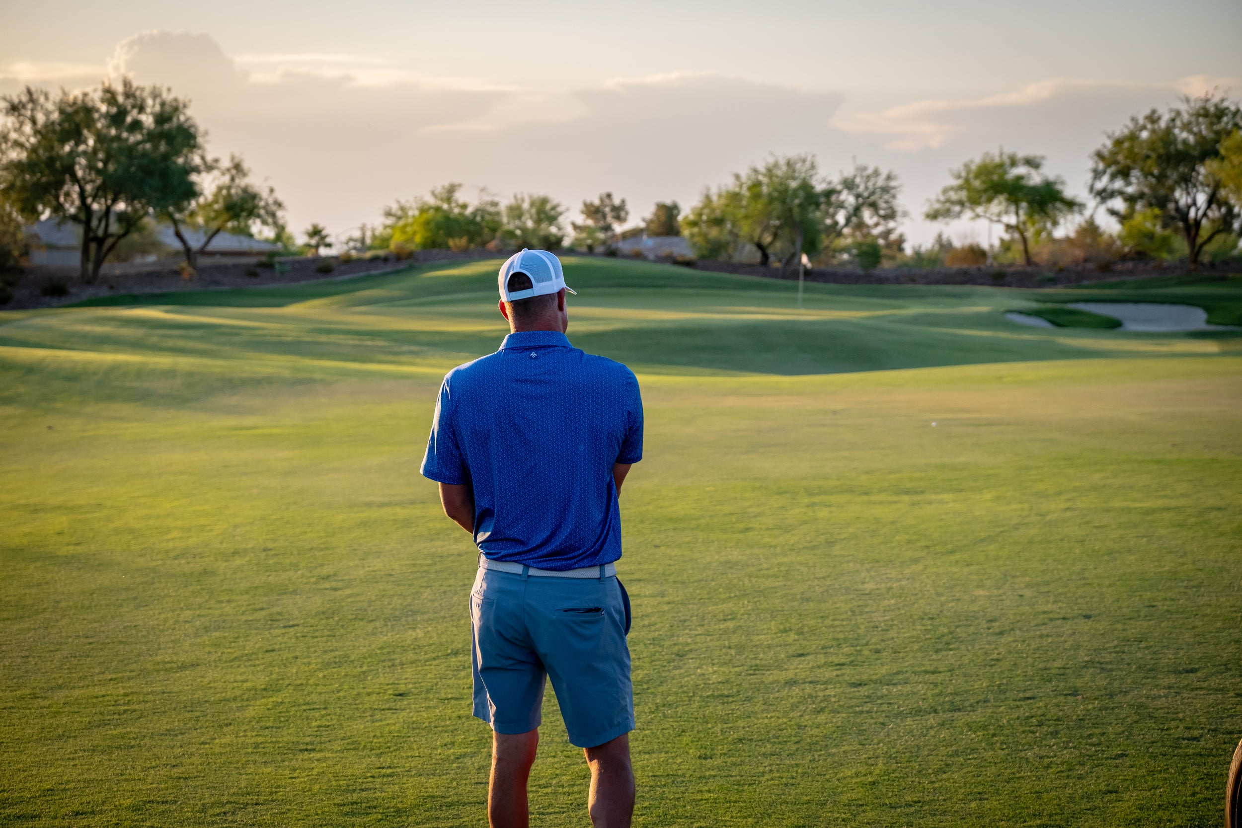 Celebration Polo - Ocean Blue