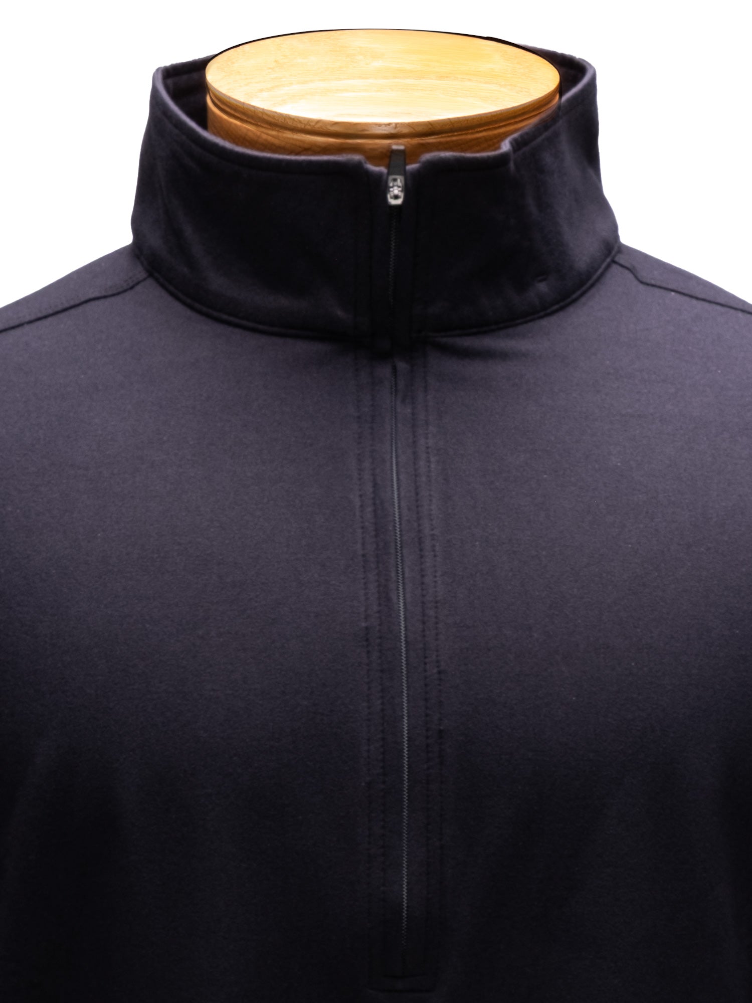 Club Classic Quarter Zip - Midnight Black