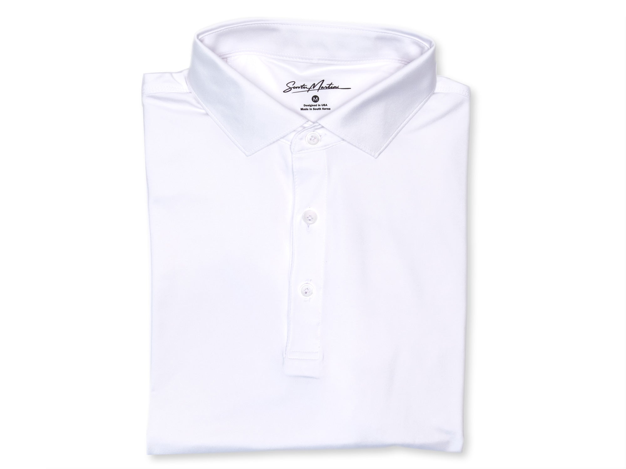 Club Classic Polo - White