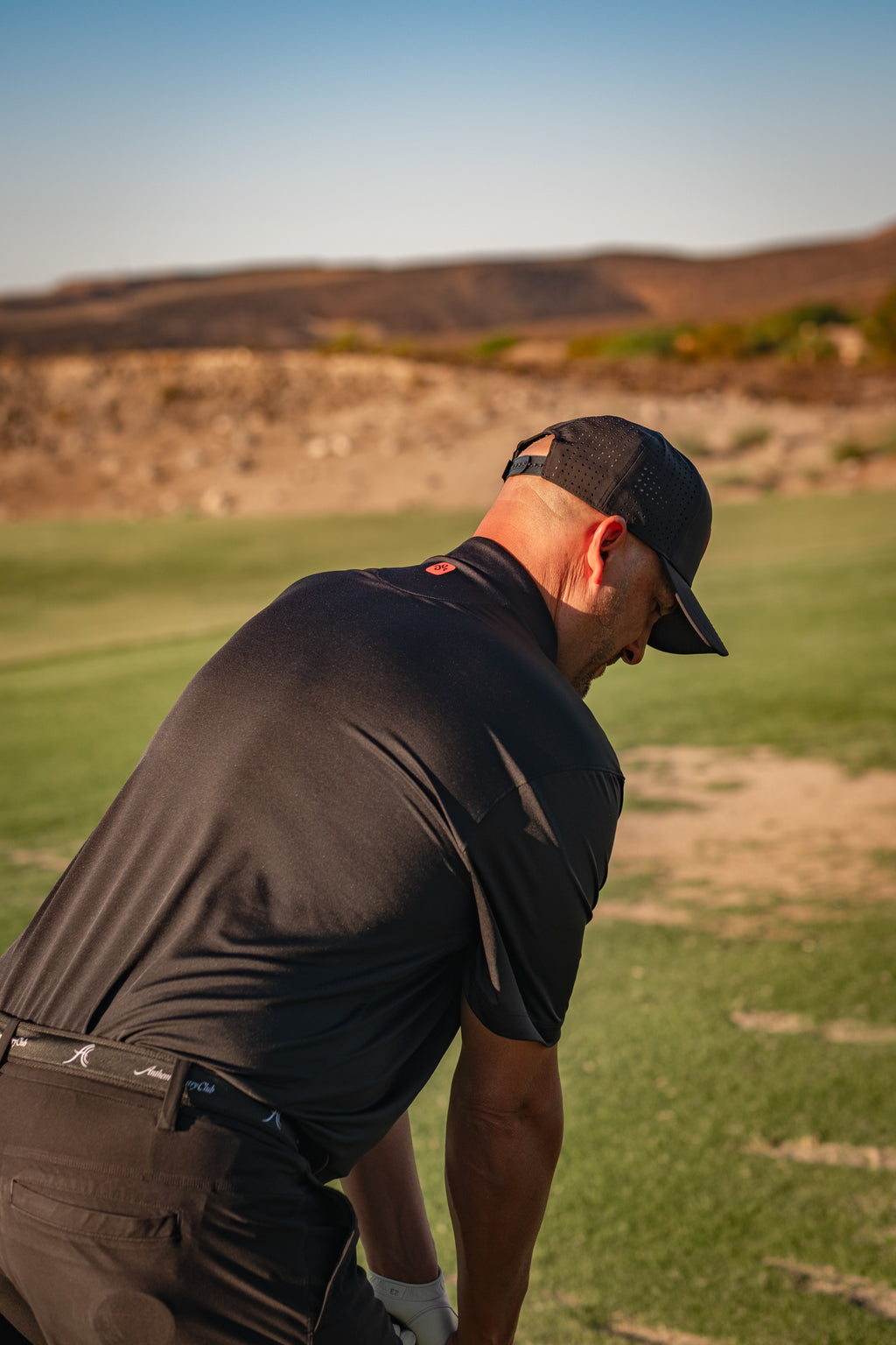 Club Classic Polo - Midnight Black