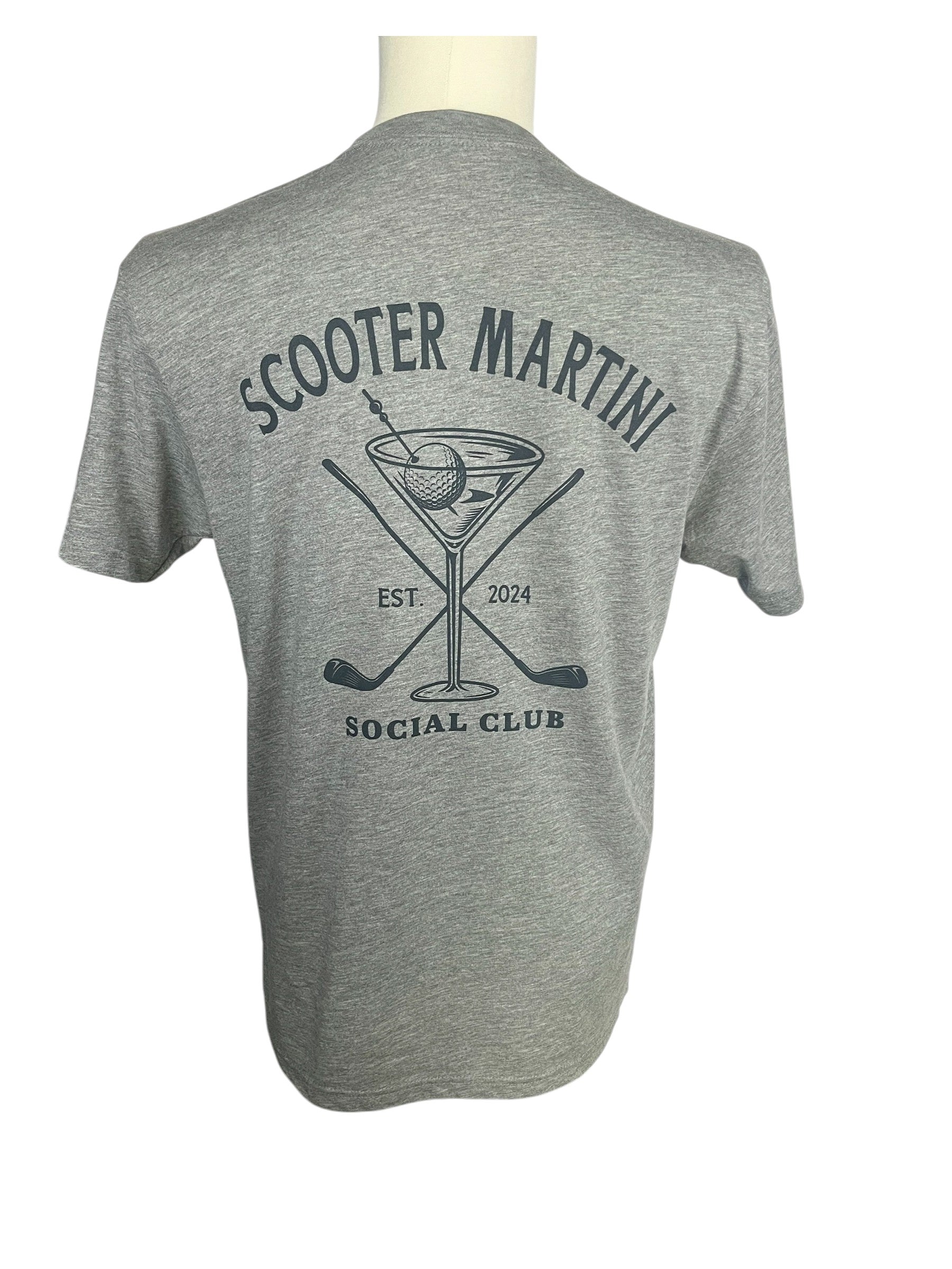 Scooter Martini Social Club T-Shirt - Premium Heather