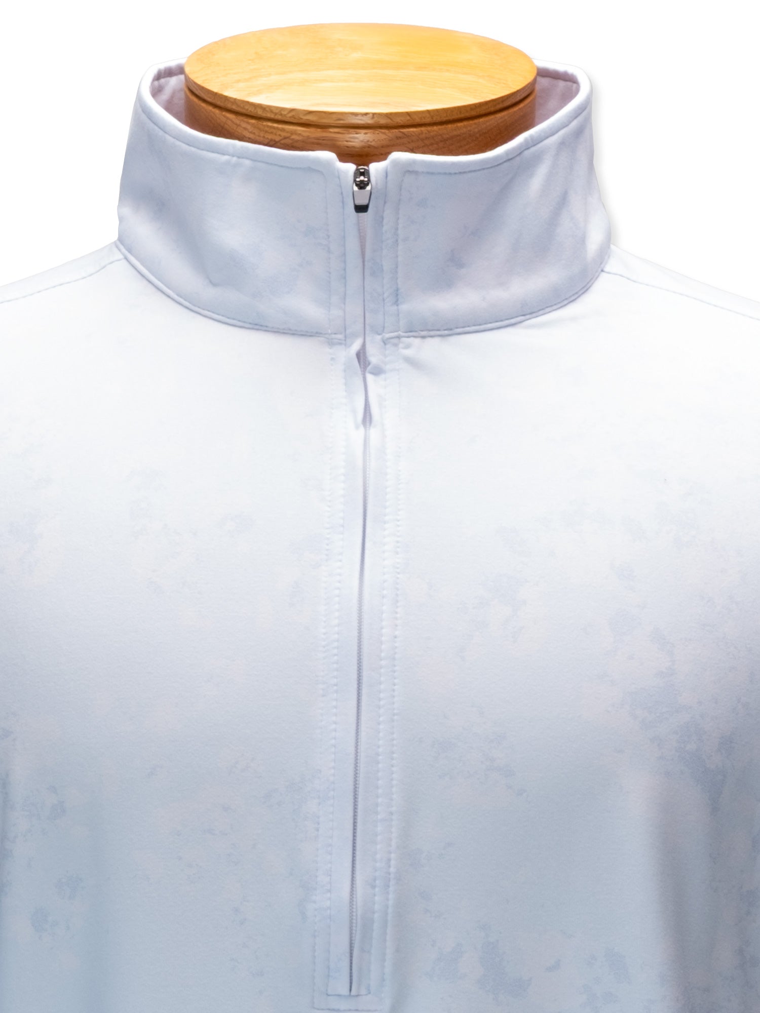 Clouds Quarter Zip - Sky Blue