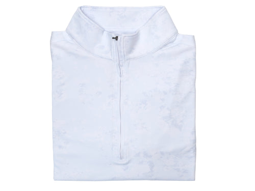 Clouds Quarter Zip - Sky Blue