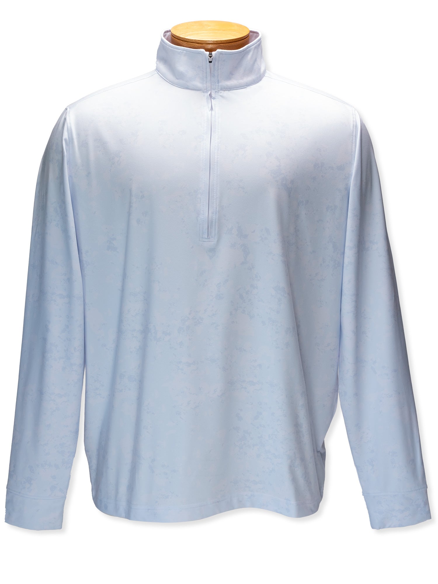 Clouds Quarter Zip - Sky Blue