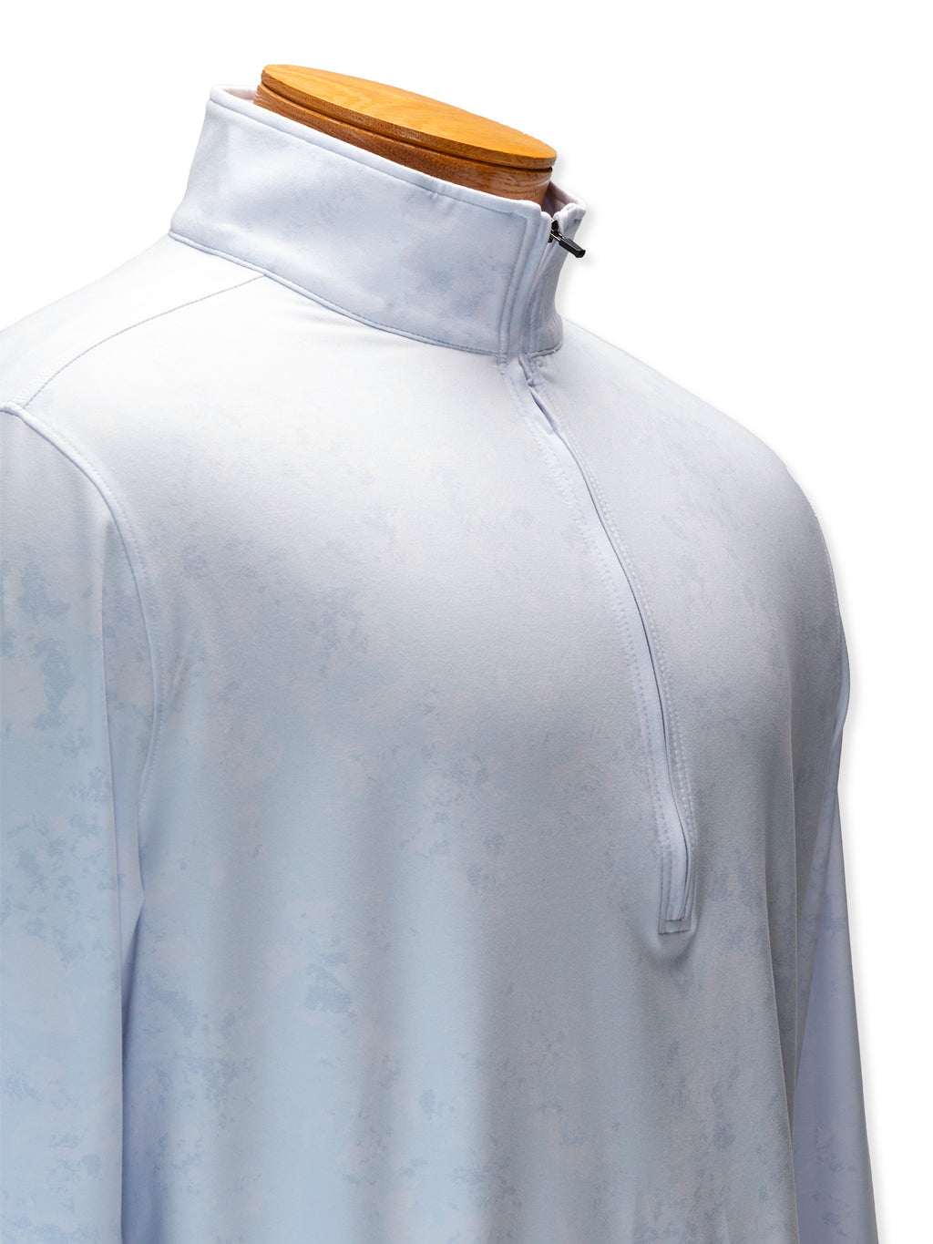 Clouds Quarter Zip - Sky Blue
