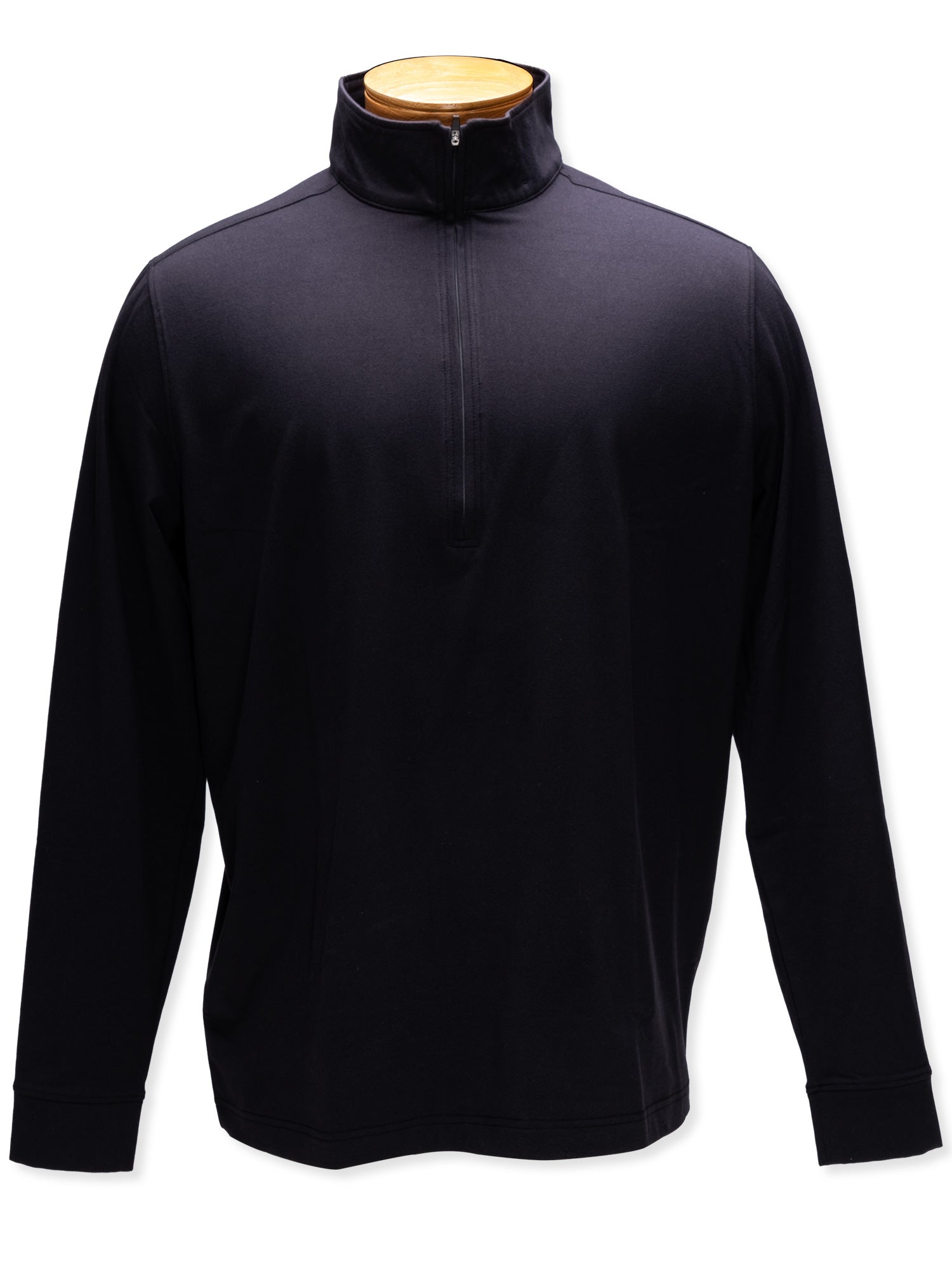 Club Classic Quarter Zip - Midnight Black