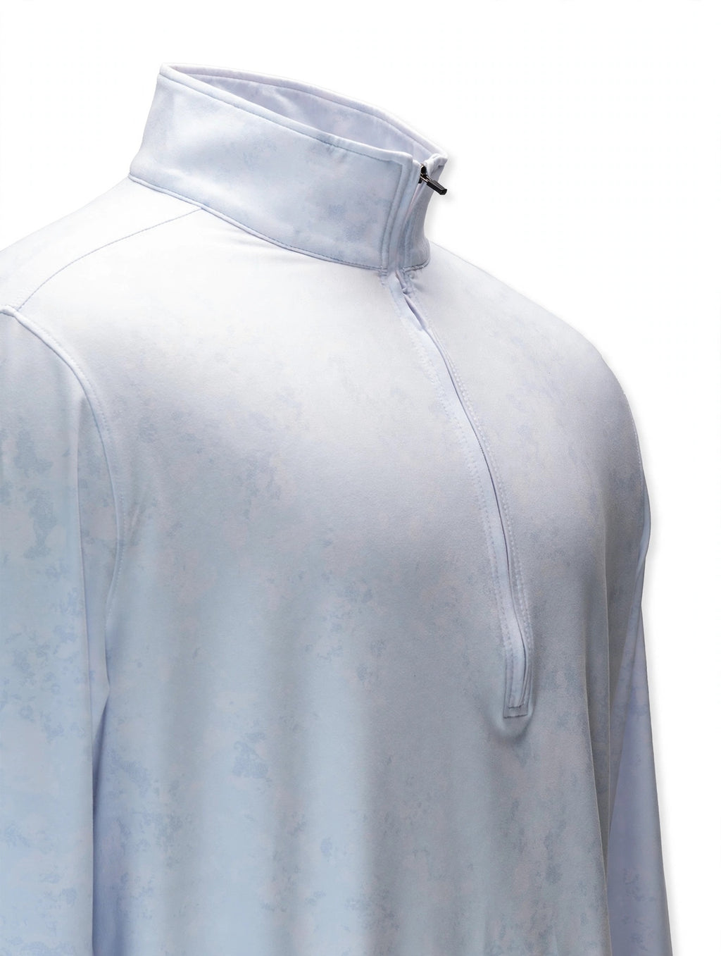 Clouds Quarter Zip - Sky Blue