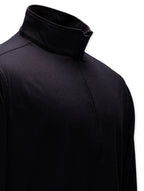 Club Classic Quarter Zip - Midnight Black