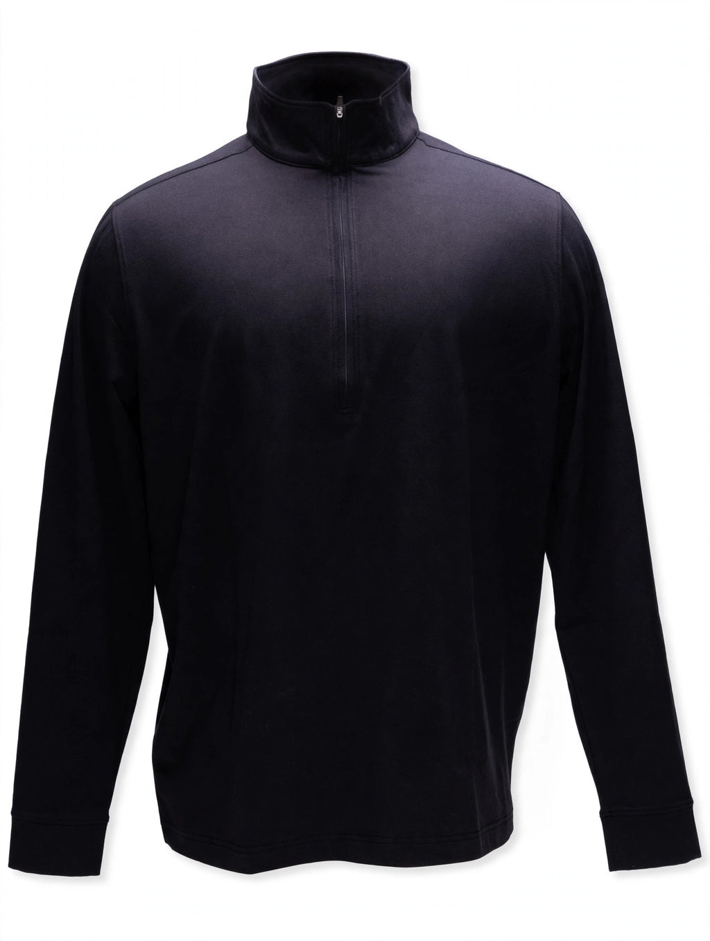 Club Classic Quarter Zip - Midnight Black