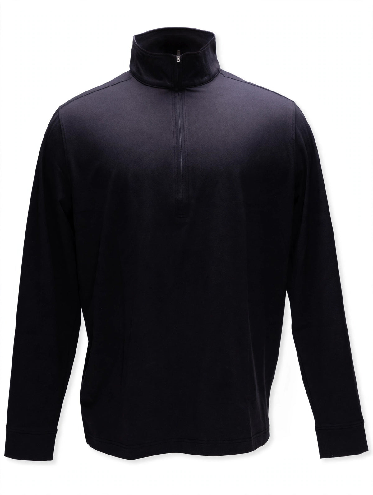 Club Classic Quarter Zip - Midnight Black