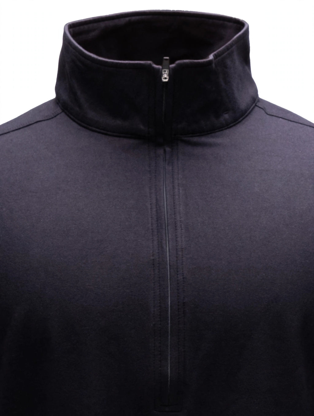 Club Classic Quarter Zip - Midnight Black