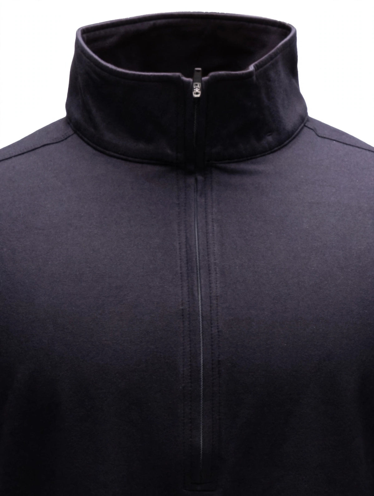 Club Classic Quarter Zip - Midnight Black