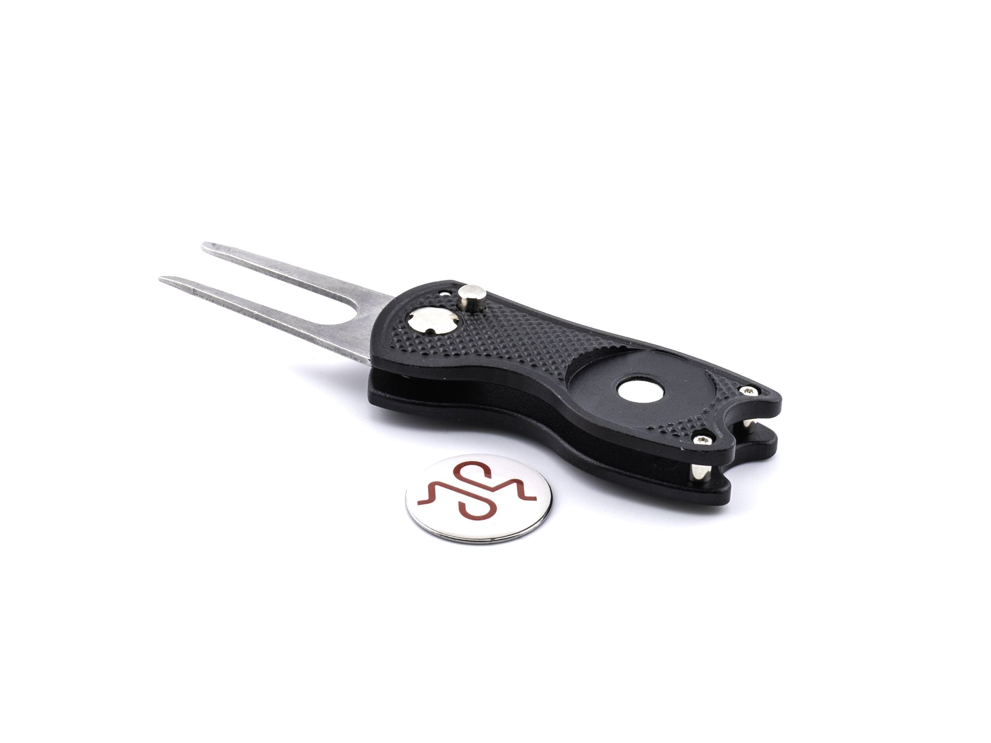 Divot Tool - Black w/ Red Logo