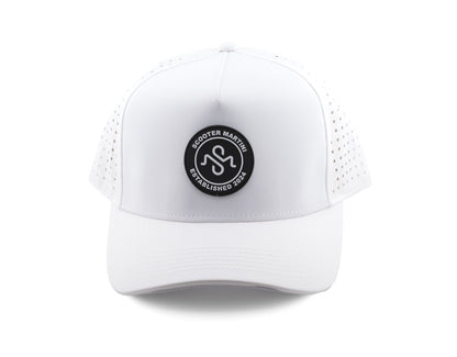 White Performance Hat
