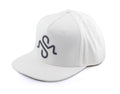 Flat Bill Baseball Hat - White