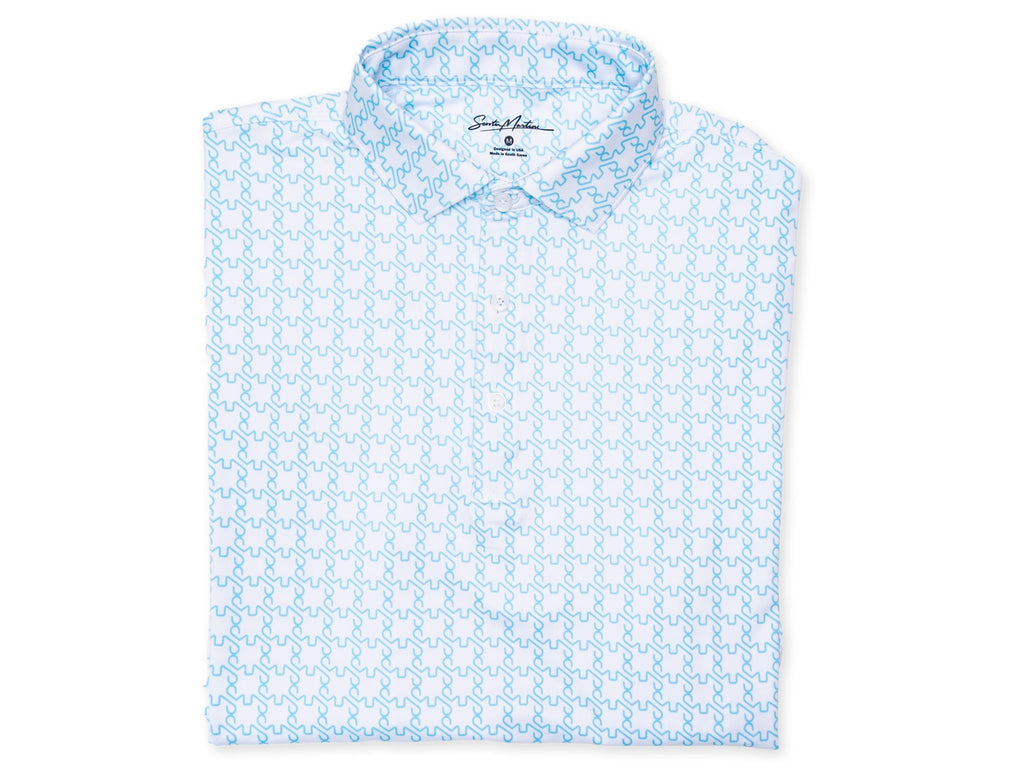 Puzzle Polo - White