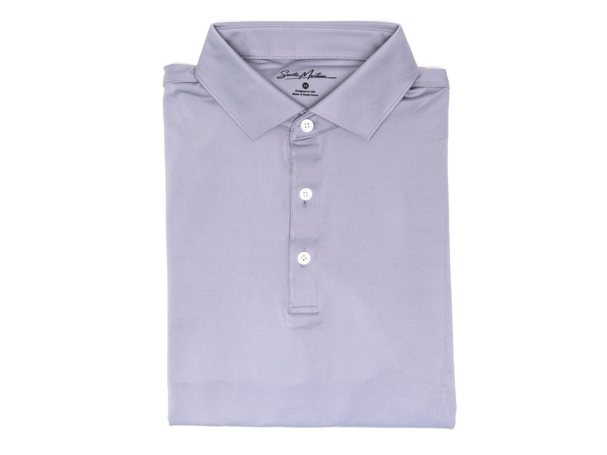 Club Classic Polo - Mist Gray